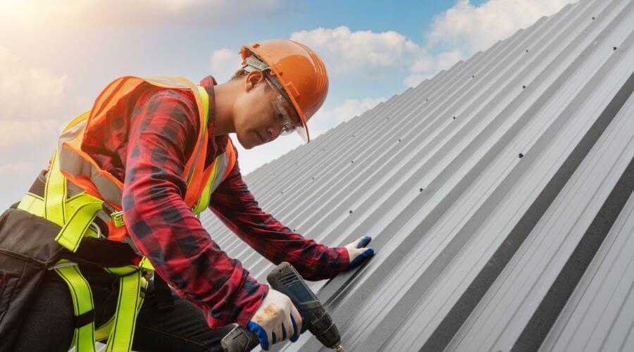Professional metal roof installation in Dewar, OK